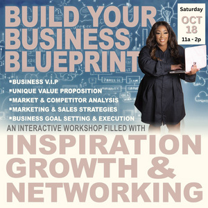 Build Your Business Blueprint: 3-Hour Live Group Coaching on Saturday, October 18th at 11am ET